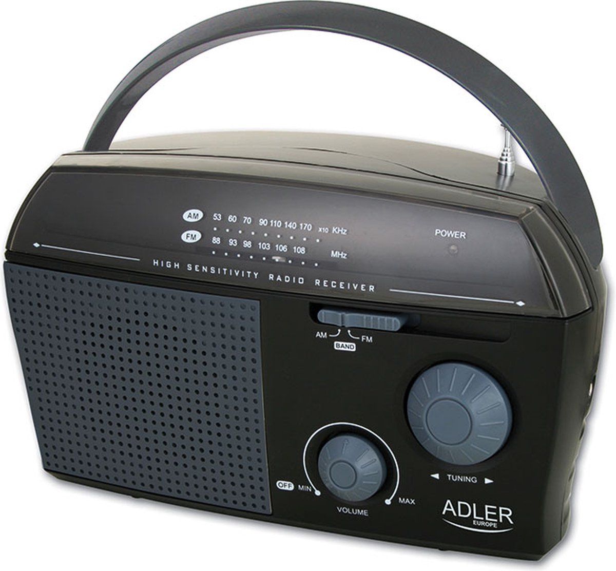 Adler AD1119 draagbare radio