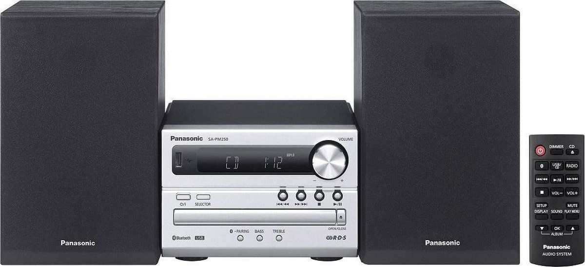 Panasonic SC-PM250EG-S Microset