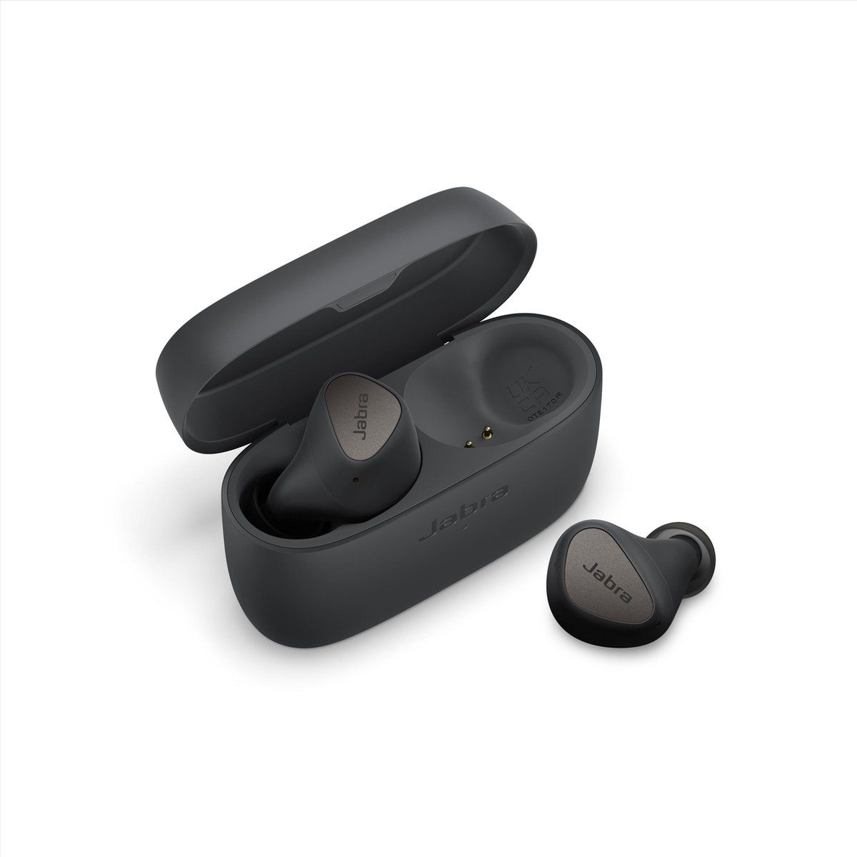 Jabra Elite 4 - Draadloze oordopjes met Active Noise Cancellation (ANC) - Donker Grijs