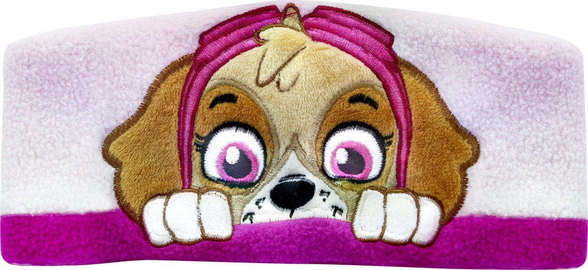 Paw Patrol Skye - kinder koptelefoon hoofdband - volumebegrenzing - zacht fleece - wasbaar (3-8j)