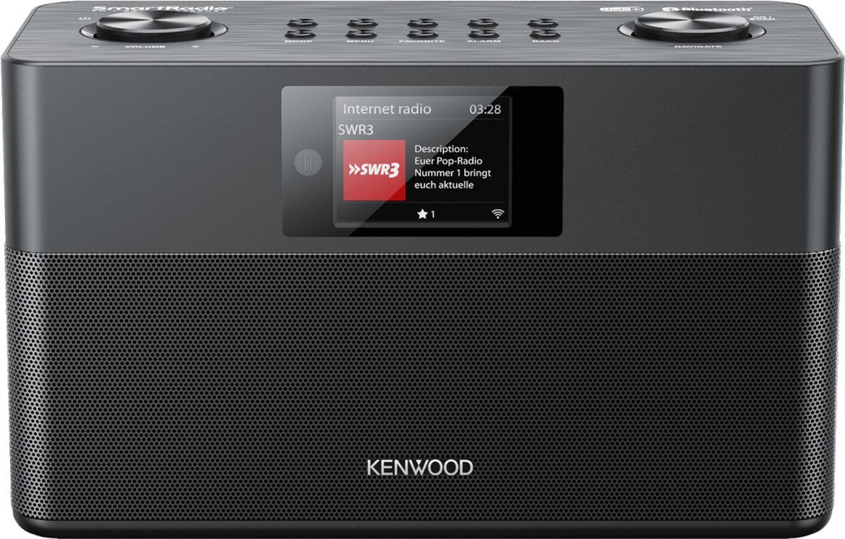 Kenwood CR-ST100S-B DAB+ internetradio