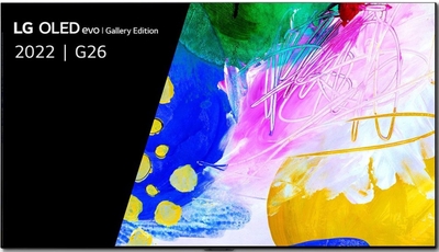 LG G2 OLED55G26LA - 55 inch - 4K OLED evo - 2022