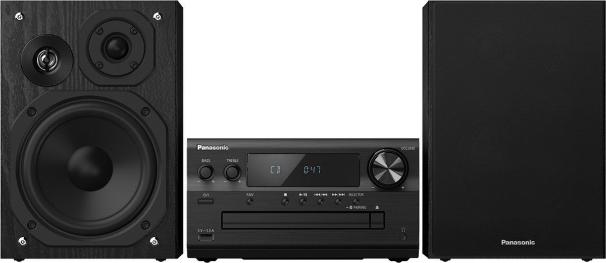 Panasonic SC-PMX802E-K home audio systeem Home audio-minisysteem 120 W Zwart