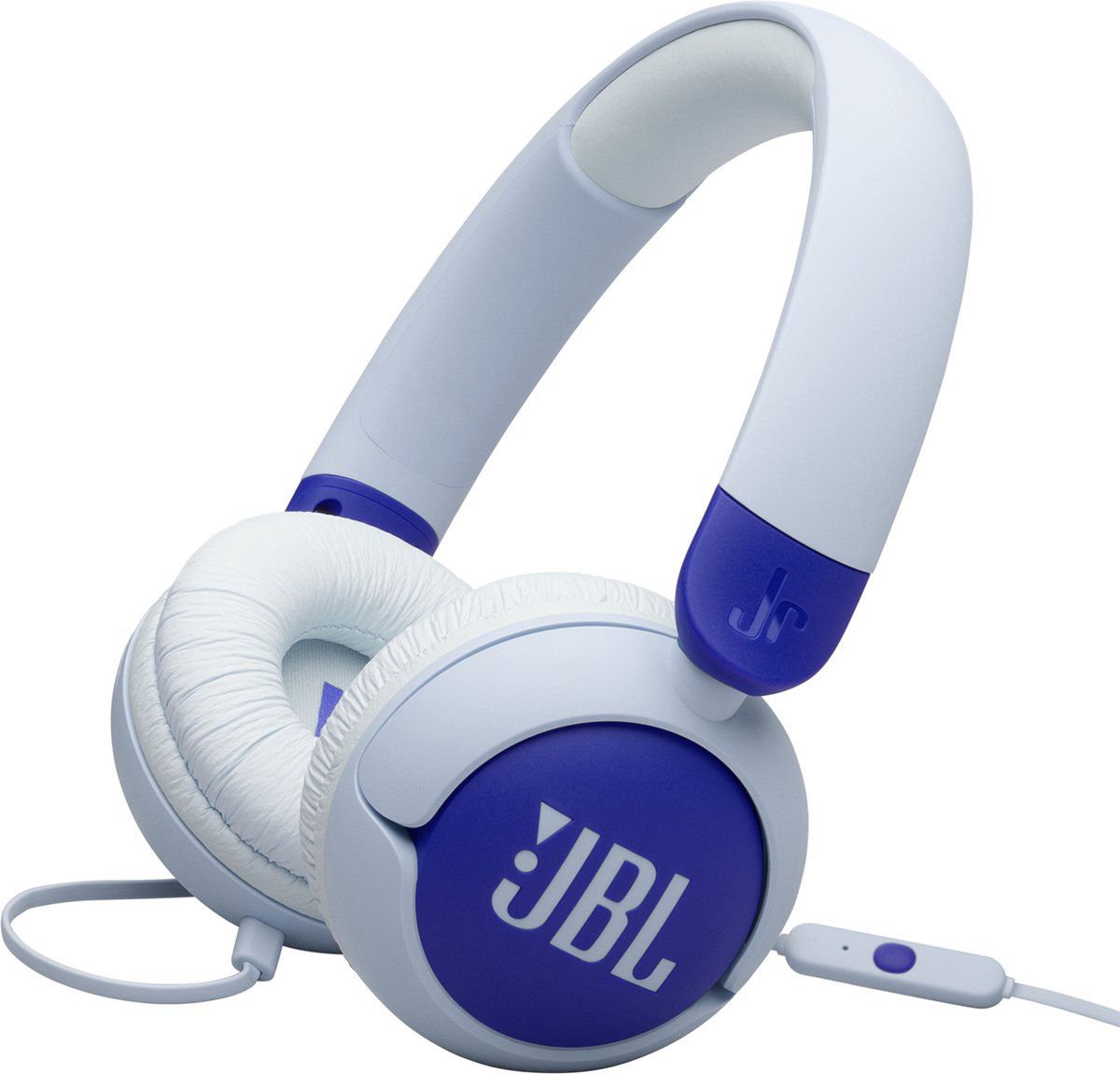 JBL Junior 320 - Bedrade on-ear koptelefoon voor kinderen - Blauw