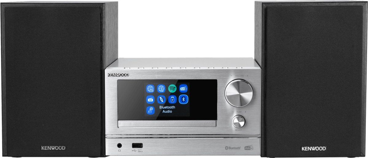 Kenwood M-7000S-S stereo set met DAB+