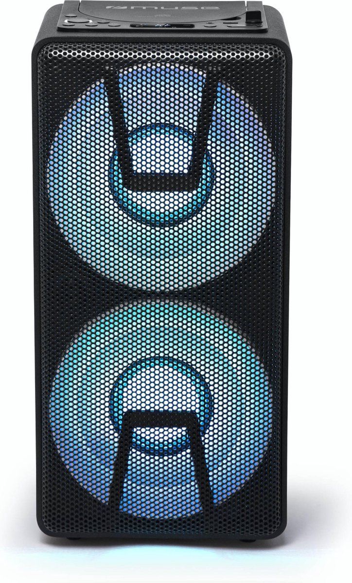 Muse M-1820DJ - Bluetooth DJ party speaker met CD en ingebouwde batterij (150 Watt)