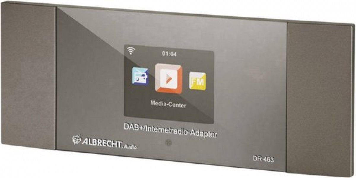 Albrecht DR 463 - Radio - Internetradio - DAB+ - FM Tuner - Spotify