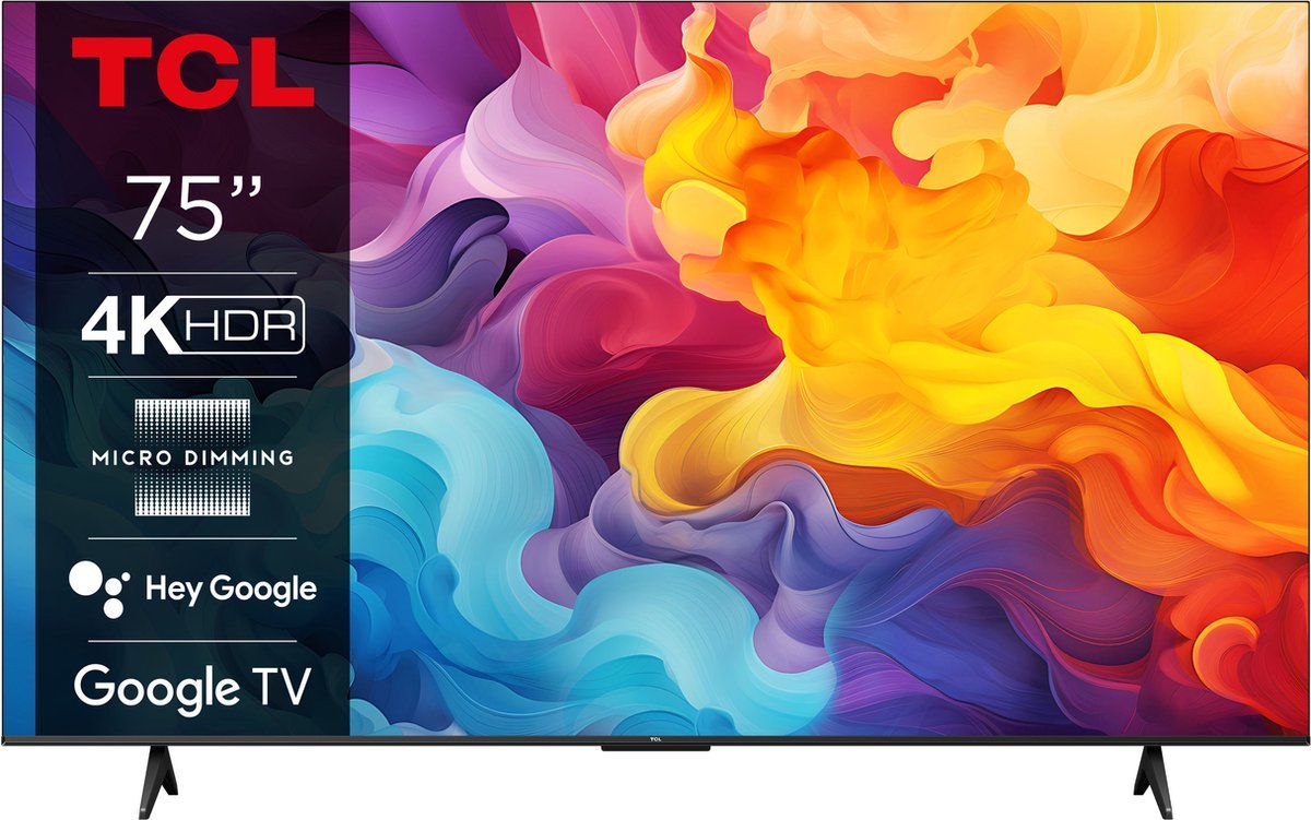 TCL 75P61B - 75 inch - 4K LED - 2024