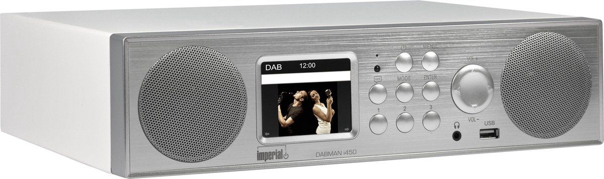 Imperial Dabman i450 DAB+ internetradio onderbouw keukenradio