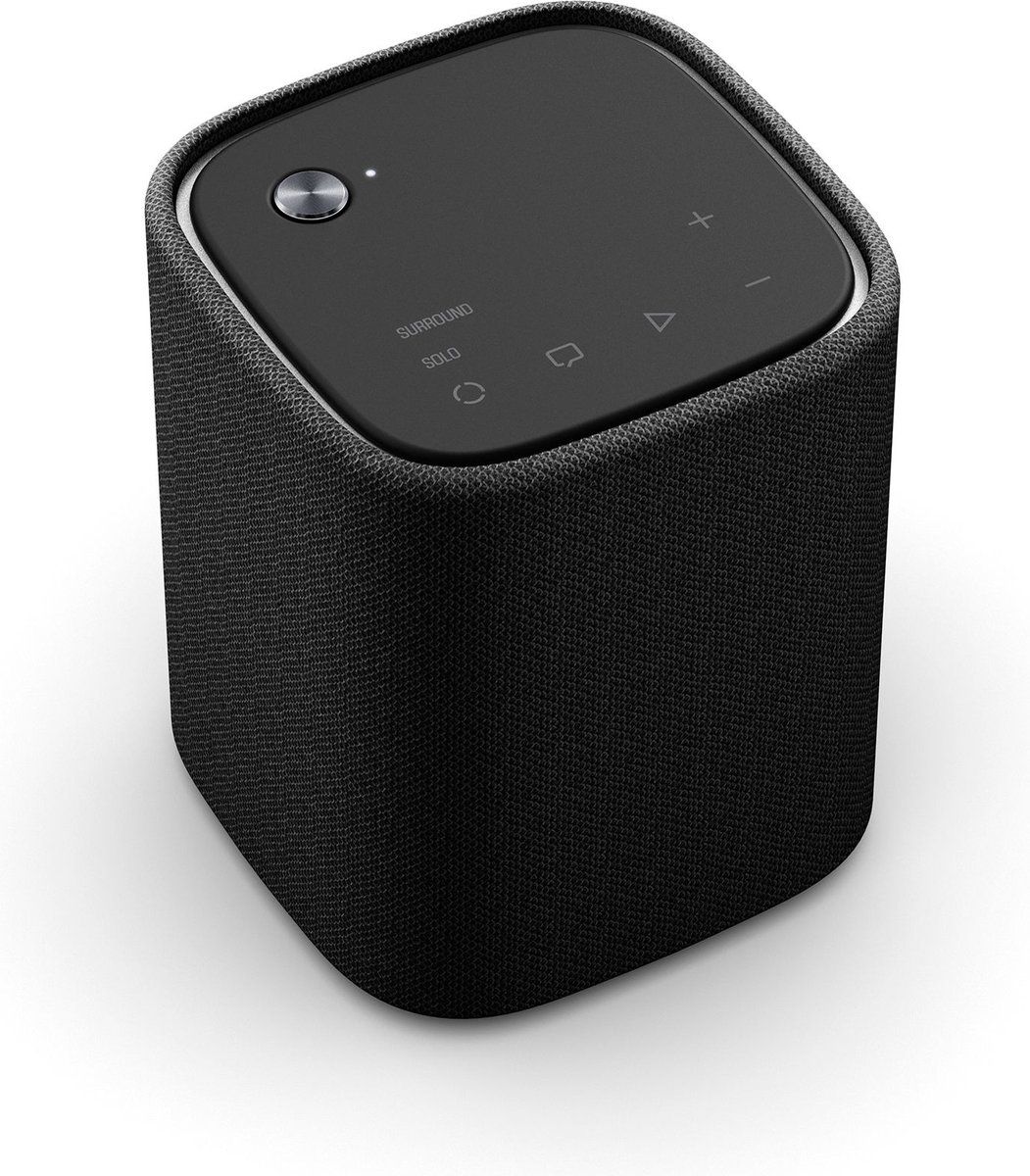 Yamaha TRUE X-SPEAKER 1A - Draadloze Luidspreker - Wifi en bluetooth - Stijlvol en compact - Zwart