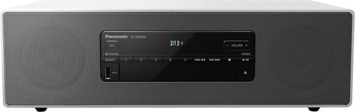 Panasonic SC-DM504EG-W home audio systeem Home audio-microsysteem 40 W Wit