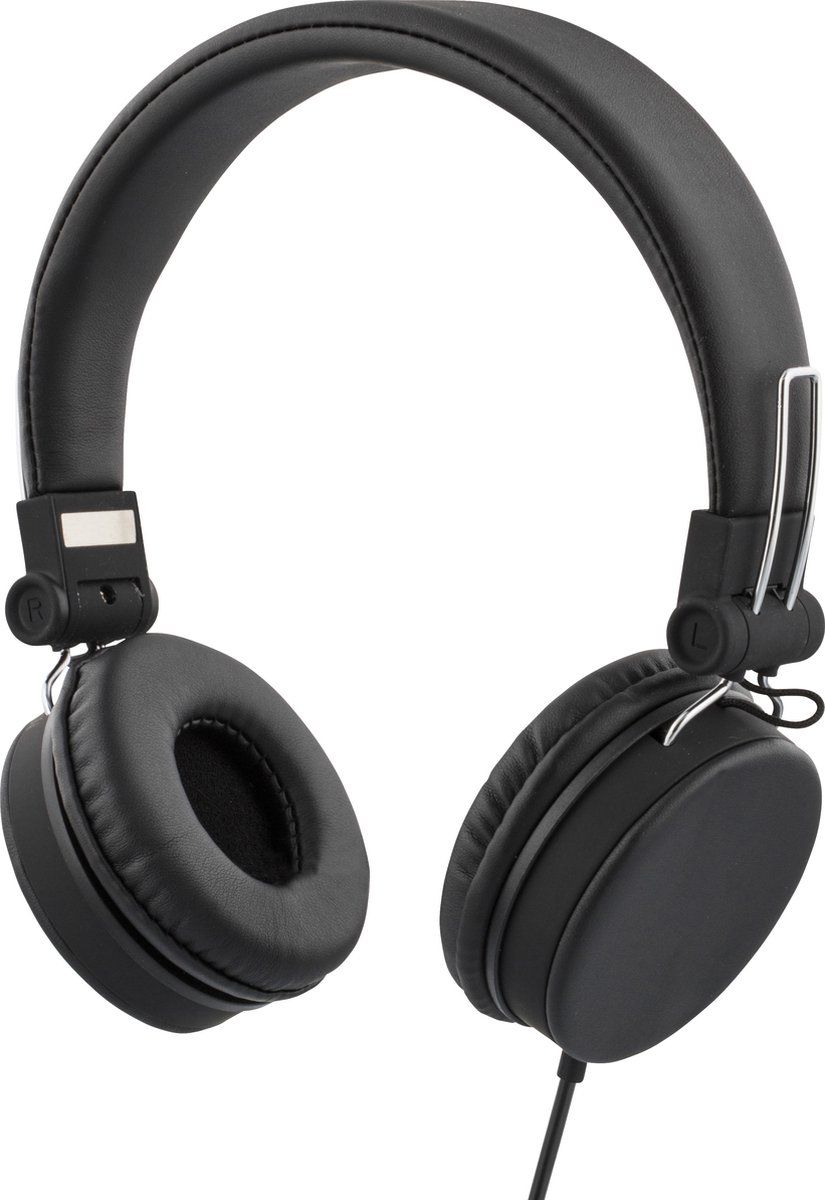 Streetz HL-W200 Opvouwbare On-ear hoofdtelefoon met microfoon - Zwart