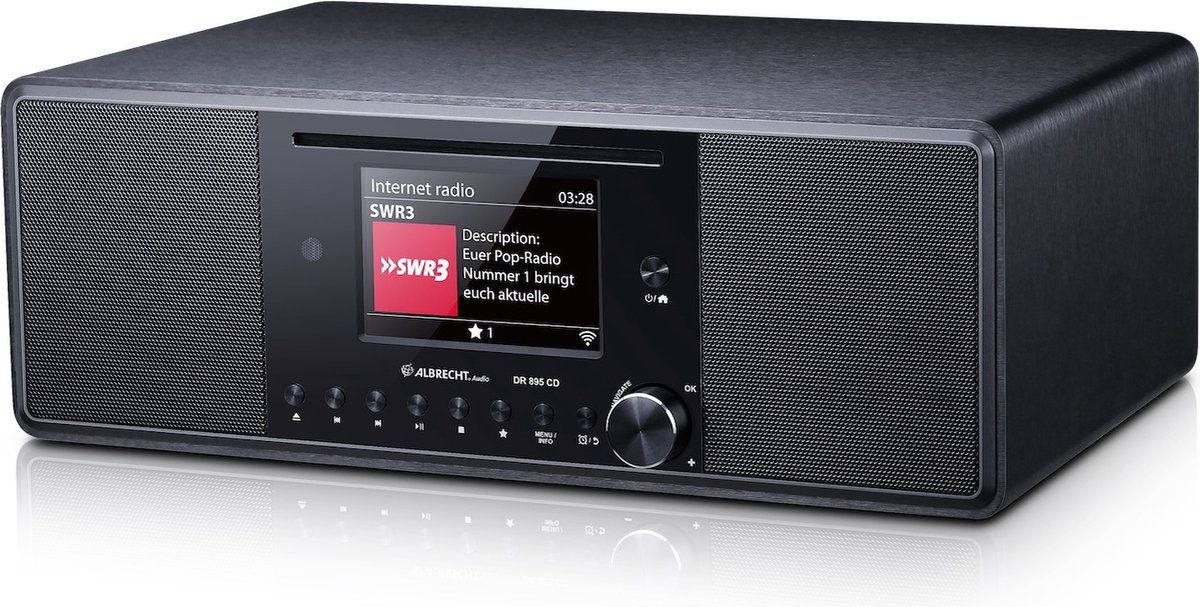 Albrecht DR 895 internetradio met DAB+