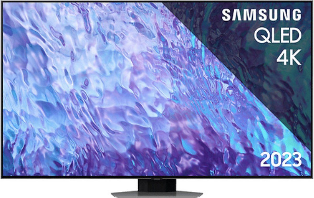 Samsung QE55Q80C - 55 inch - 4K QLED - 2023 - Buitenlands model