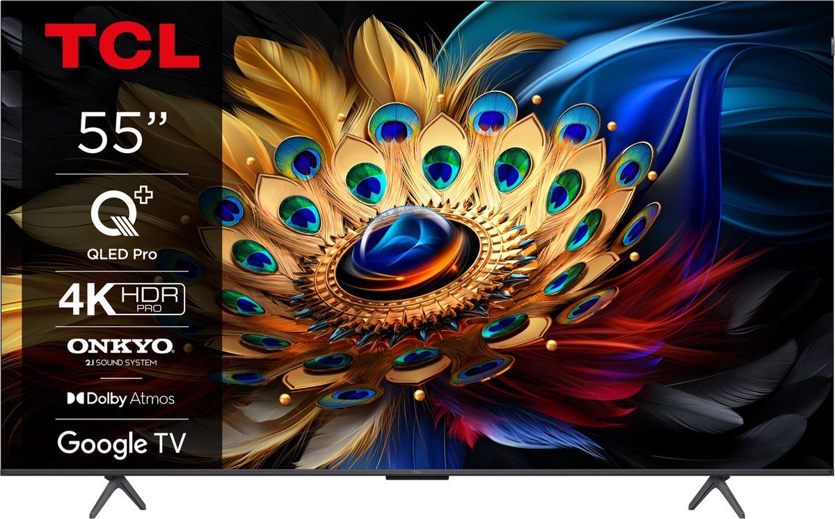 TCL 55C61B - 55 inch - 4K QLED - 2024