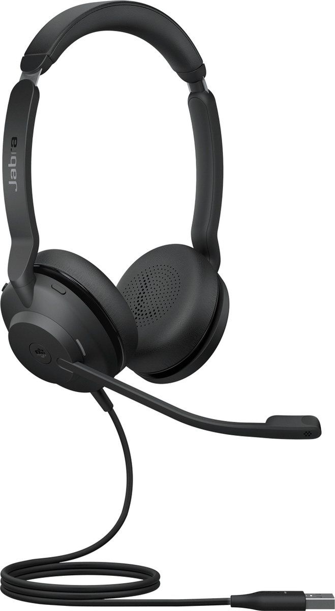 Jabra Evolve2 30 Headset Bedraad Hoofdband Kantoor/callcenter USB Type-C Zwart