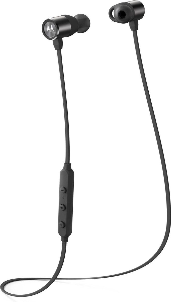 Motorola VerveLoop 200 in-ear oordopjes - Bluetooth - zwart - met microfoon - spatwaterdicht