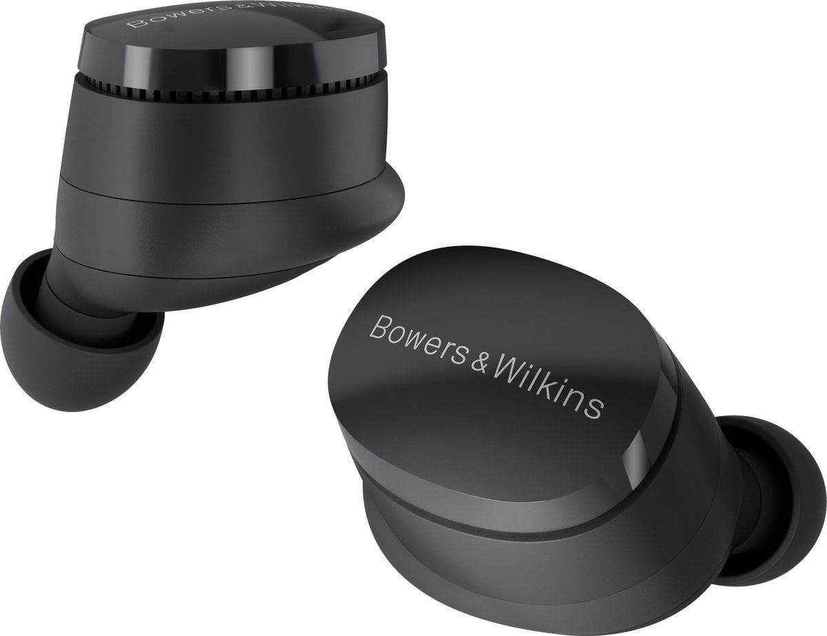 Bowers & Wilkins Pi6 Bluetooth Oordopjes met Noise Cancelling, Kristalhelder geluid, 8 + 16 uur batterijduur, Storm Grey