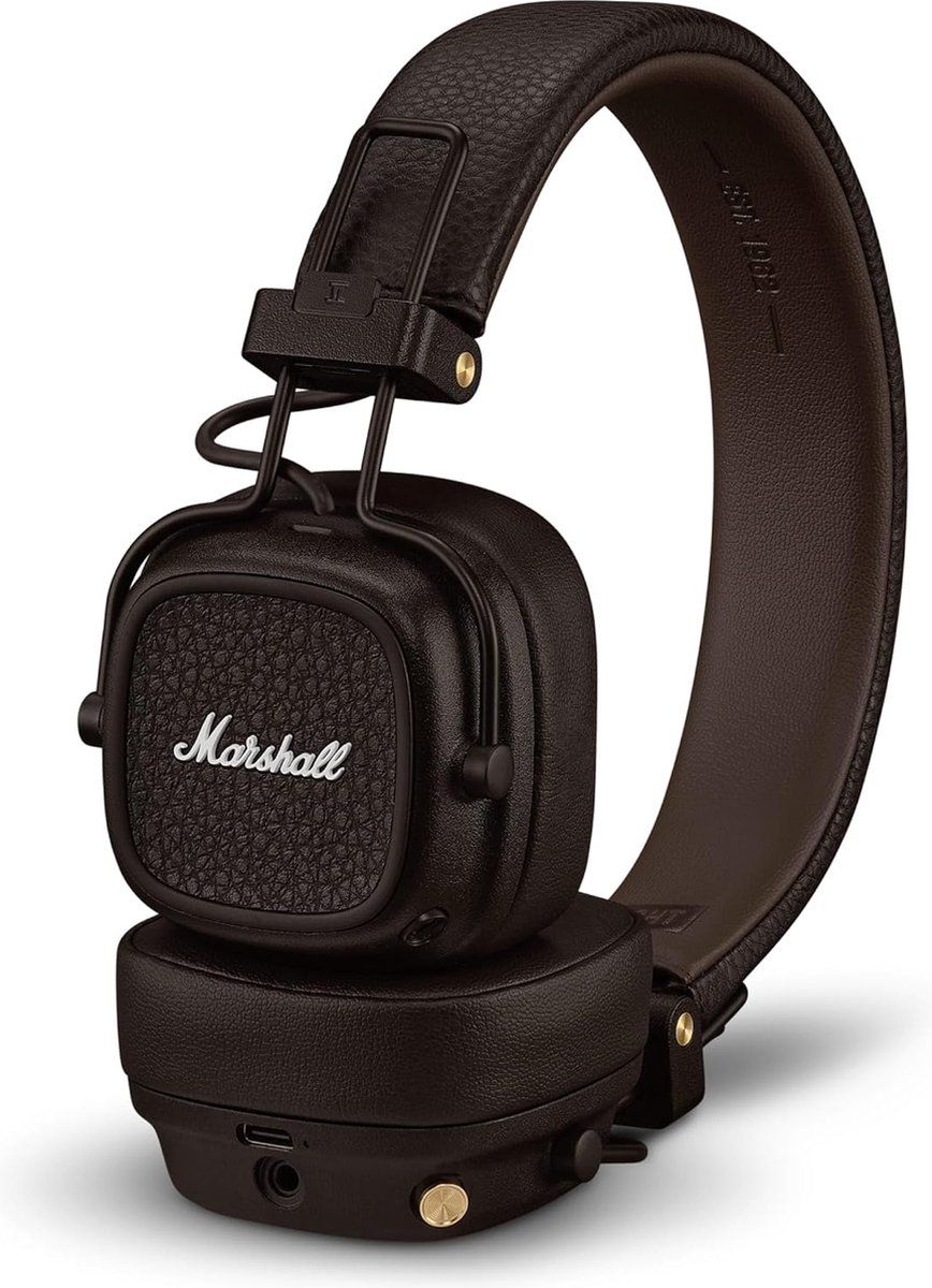 Marshall Major V headphone BT Brown