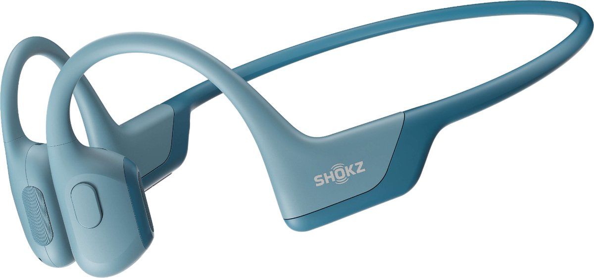 Shokz OpenRun Pro - Bone Conduction - Sporthoofdtelefoon - Blauw