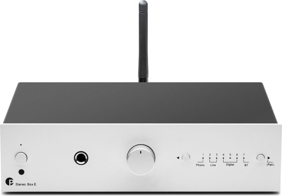 Pro-Ject Stereo Box E - Geïntegreerde Versterker - 2x35W - Zilver