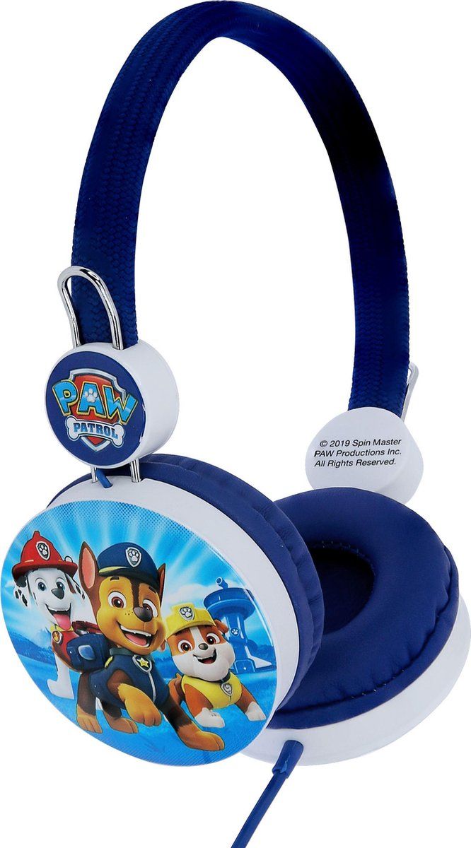 Paw Patrol - kinderkoptelefoon - volumebegrenzing - verstelbaar (3-8j)