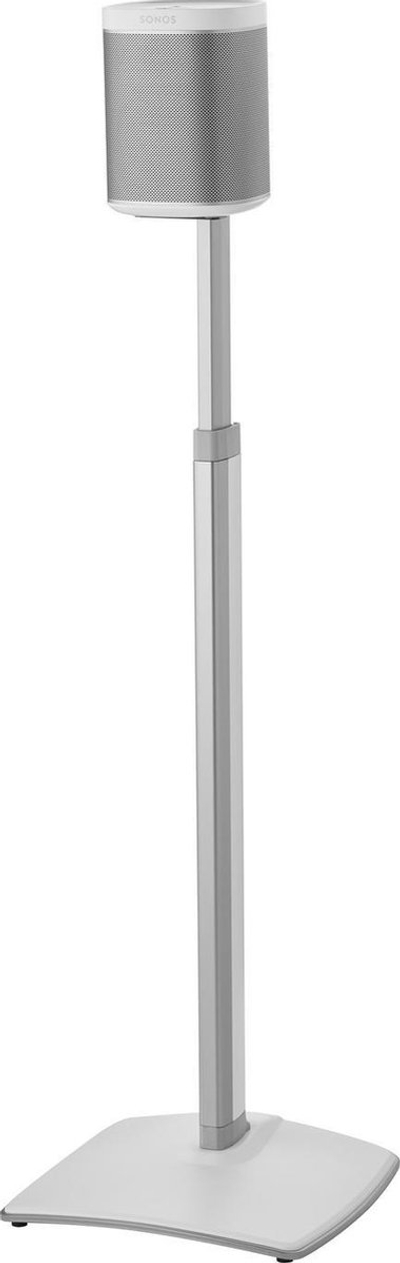Sanus Verstelbare Vloerstandaard voor Sonos ONE, ONE SL & Play:1&3 - Wit