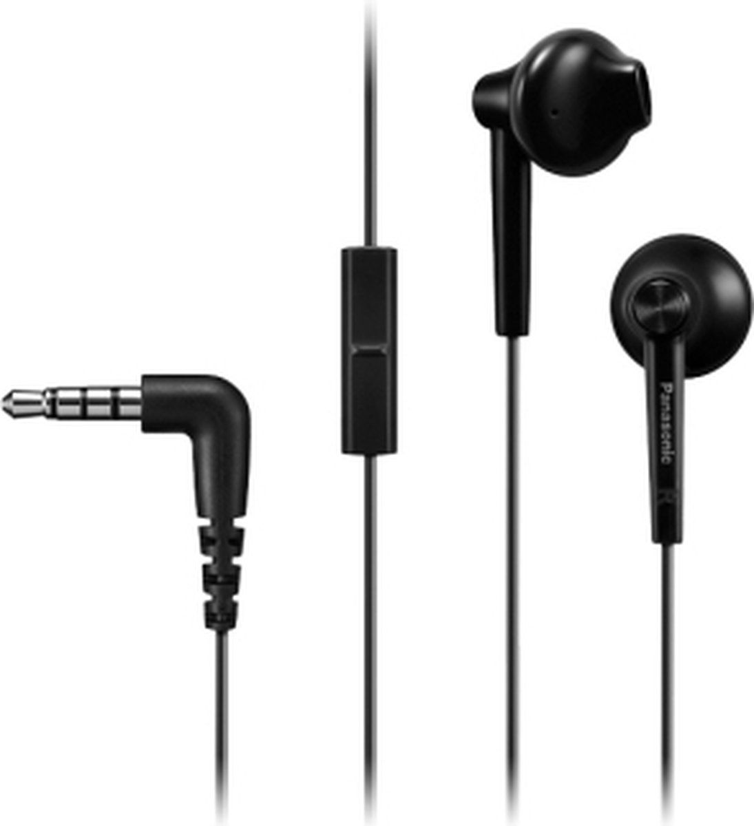 Panasonic RP-TCM55E - Headset - Bedraad (Jackplug 3.5 mm) - Zwart