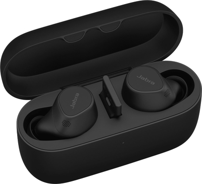 Jabra Evolve2 Buds Headset True Wireless Stereo (TWS) In-ear Oproepen/muziek Bluetooth Zwart