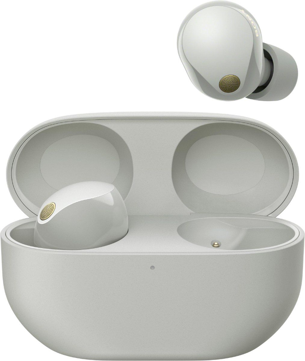 Sony WF-1000XM5 Bluetooth in-ear headset in Zilver