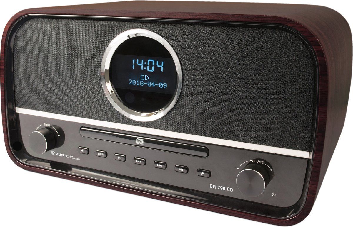 Albrecht DR 790 - Radio - CD - DAB+ - FM - Bluetooth