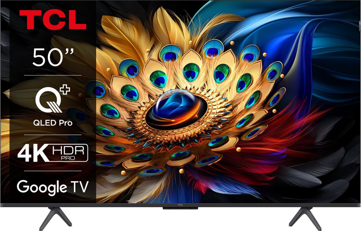 TCL 50C61B - 50 inch - 4K QLED - 2024