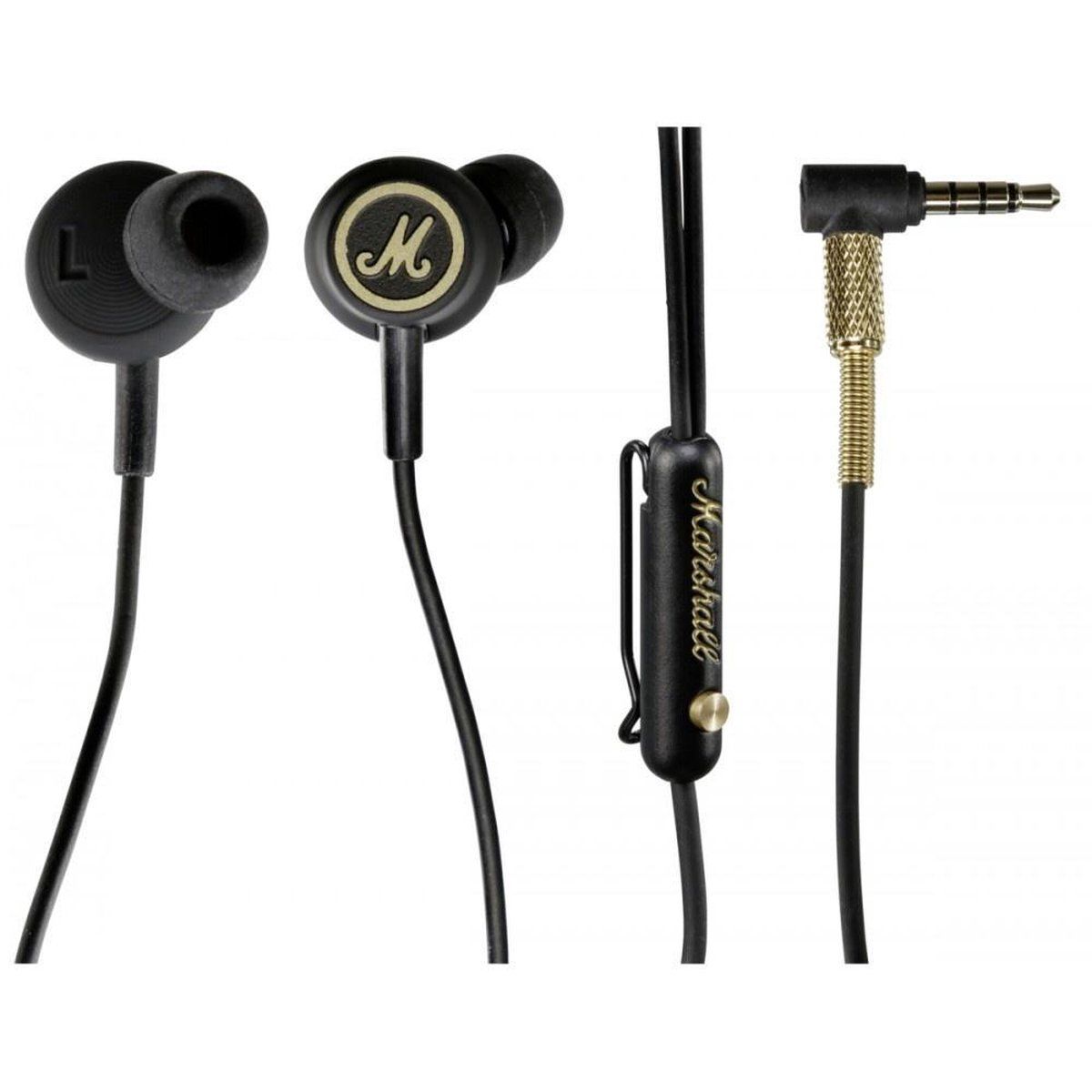 Marshall Mode Eq - In-ear oordopjes - Zwart