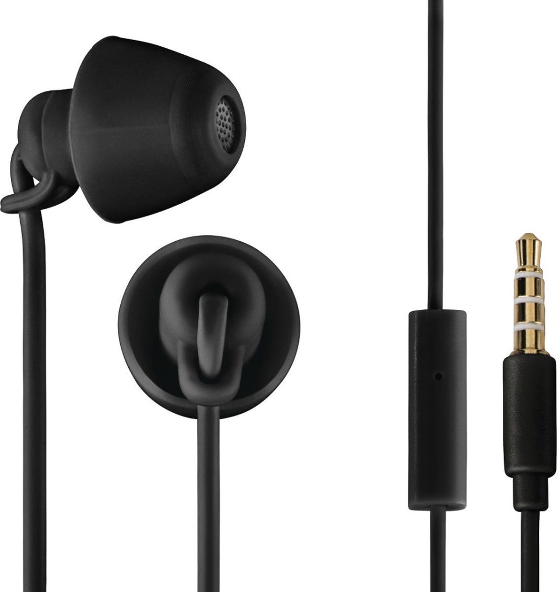 Thomson EAR3008BK In-ear-oortelefoon Piccolino Zwart