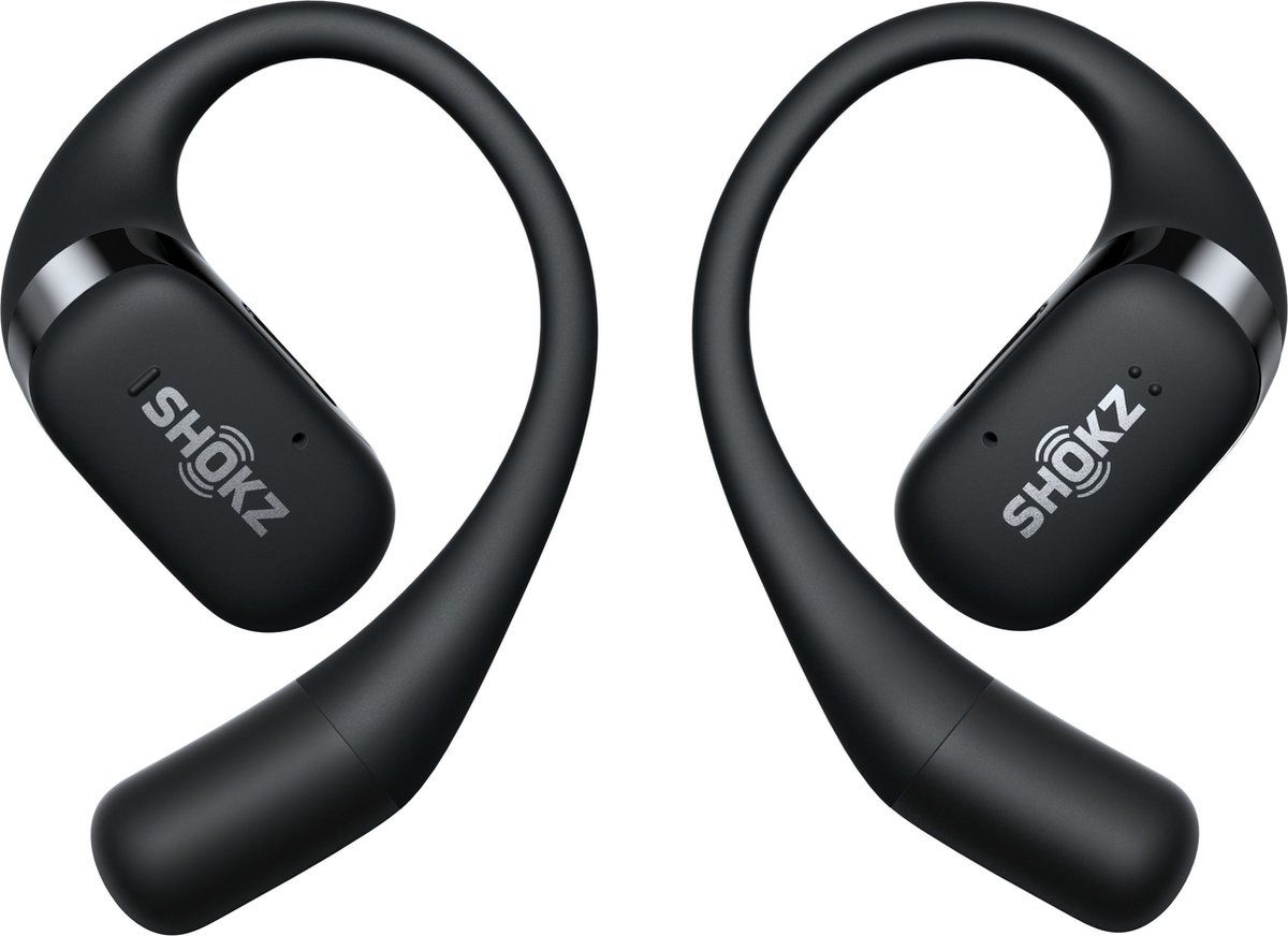 Shokz OpenFit - Open-Ear - Sporthoofdtelefoon - Zwart