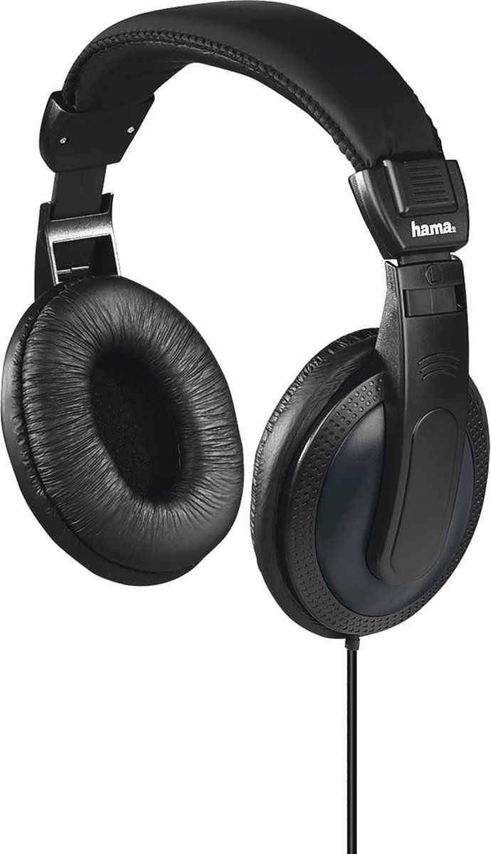 Hama Tv-koptelefoon "Basic4TV", over-ear, eenzijdige, lange kabel (6m), zwart