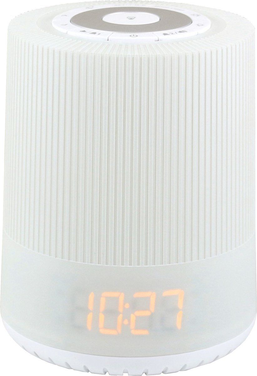 Soundmaster UR230 - Wekkerradio met wake-up lamp, natuurgeluiden en kleurverlichting