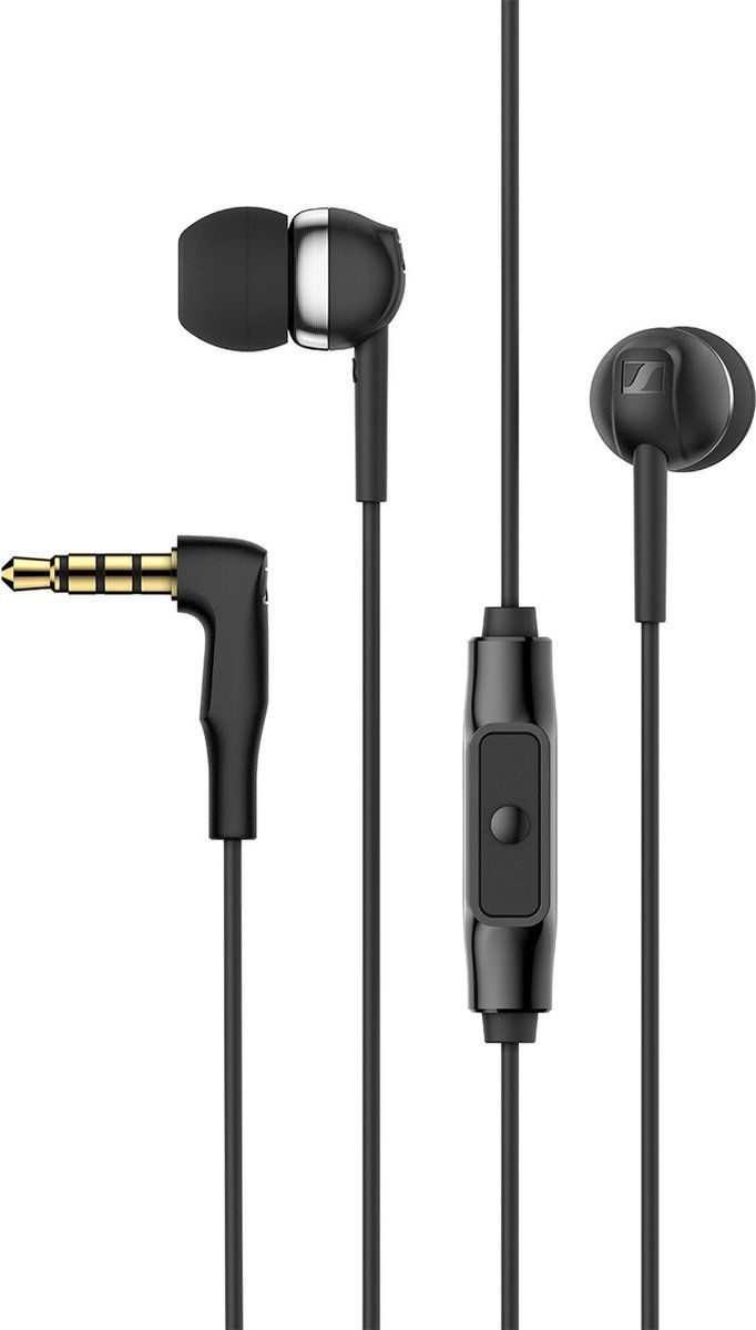 Sennheiser | CX 80 S | hoofdtelefoon/headset | Hoofdtelefoons In-ear 3,5mm-connector | Zwart