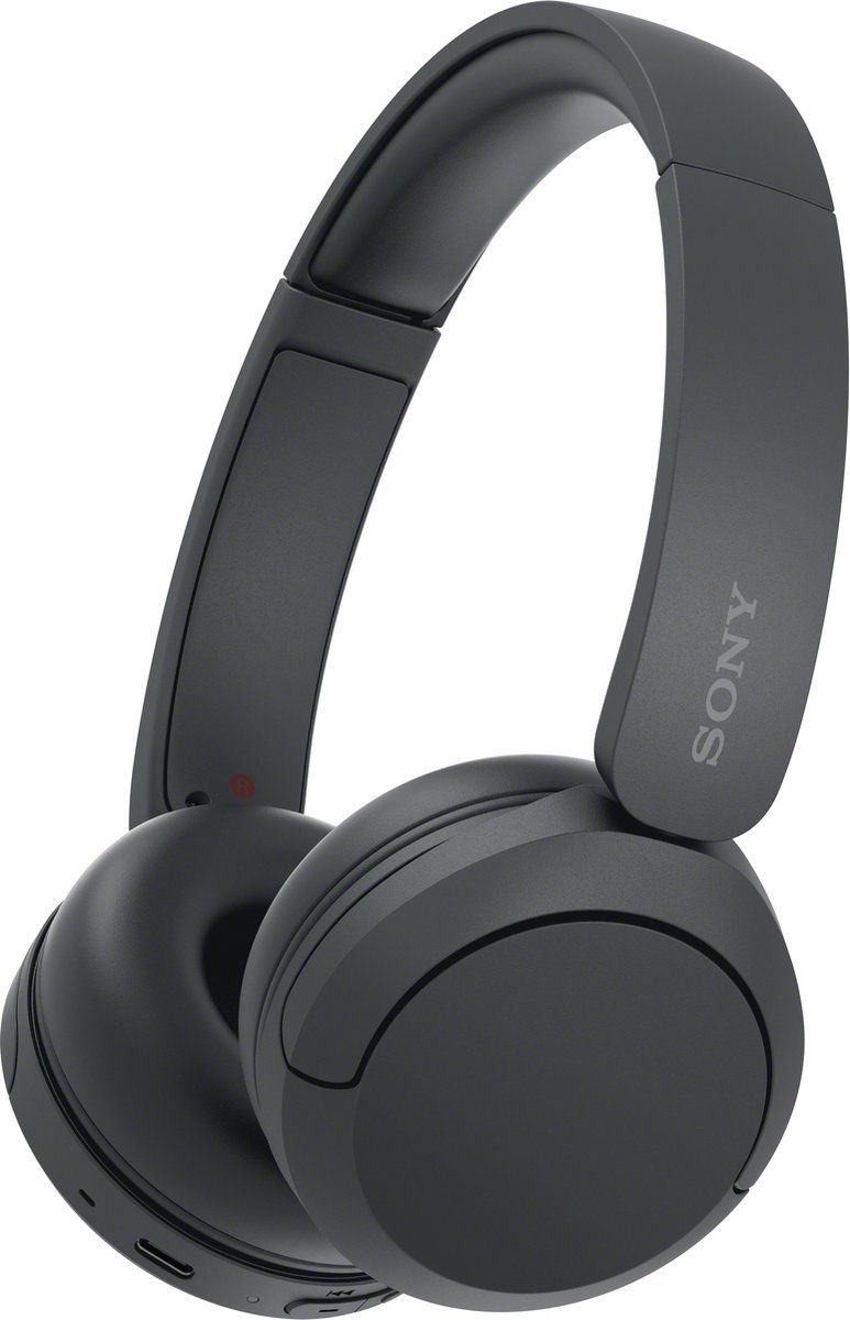 Sony WH-CH520 Headset Draadloos Hoofdband Oproepen/muziek USB Type-C Bluetooth Zwart