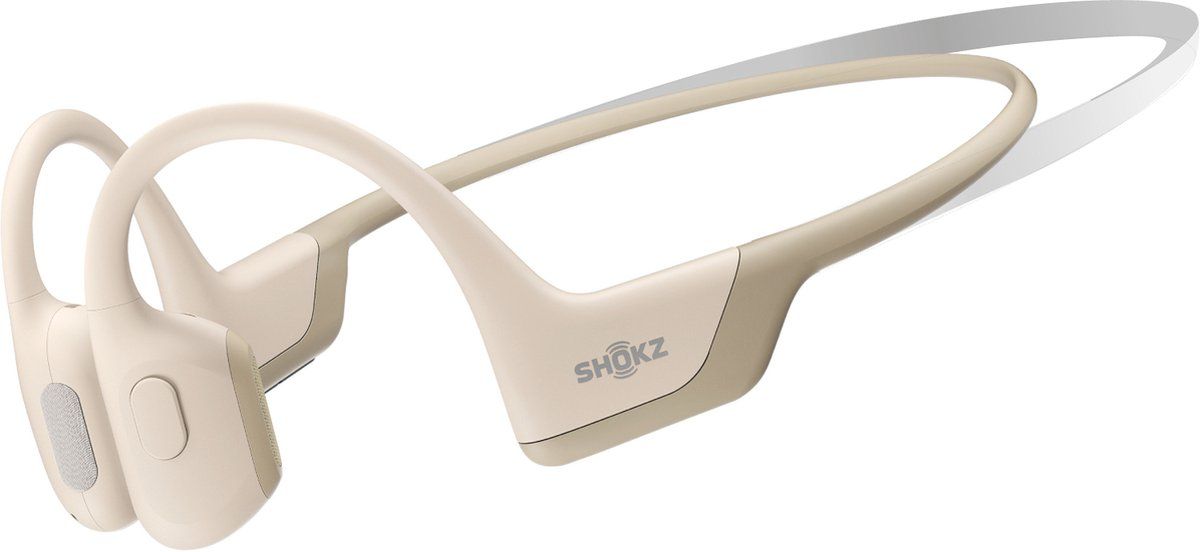 Shokz Openrun Pro Mini - Bone Conduction - Sporthoofdtelefoon - Beige