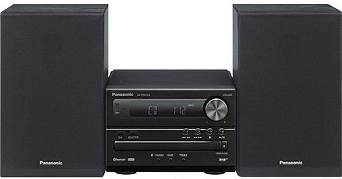 Panasonic SC-PM254EG-K Micro Stereo-Systeem 20W Zwart