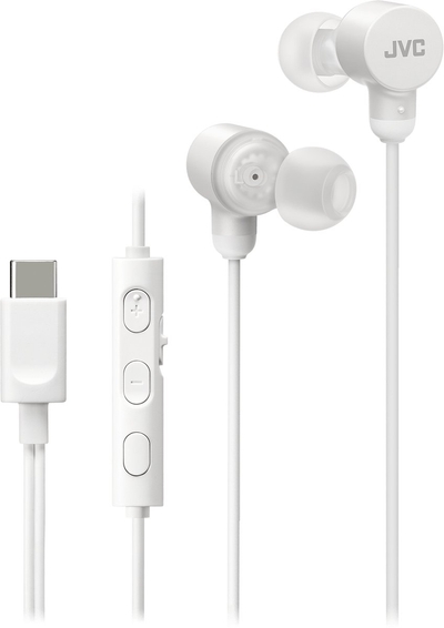 JVC HA-FR29UC-W - In-Ear USB-C Oordopjes + Remote - Wit