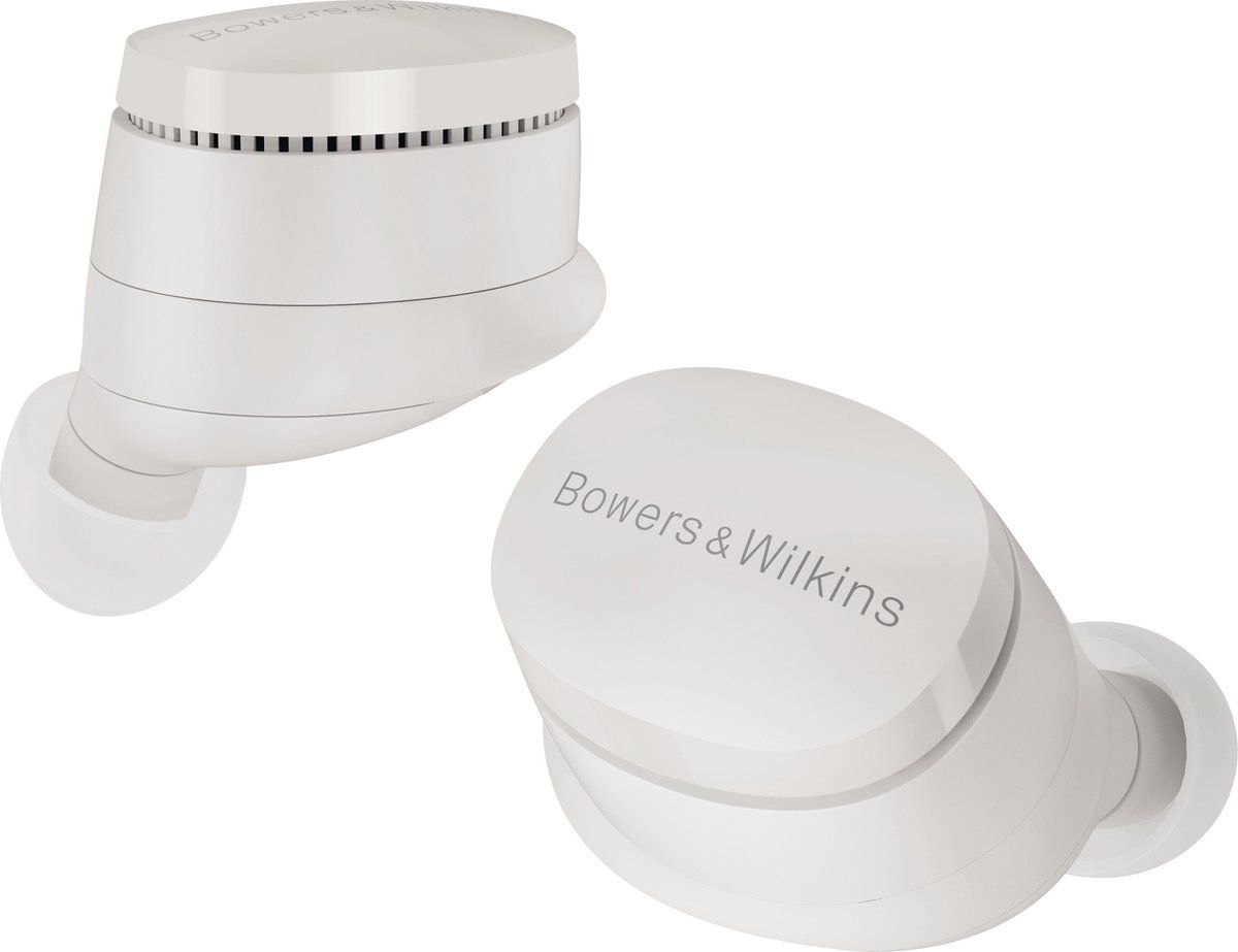 Bowers & Wilkins Pi6 Bluetooth Oordopjes met Noise Cancelling, Kristalhelder geluid, 8 + 16 uur batterijduur, Cloud Grey