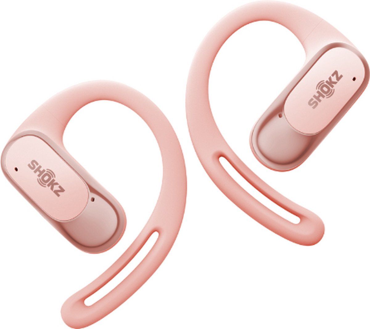 Shokz OpenFit Air - Open-ear - Sporthoofdtelefoon - Draadloze Oordopjes - Roze