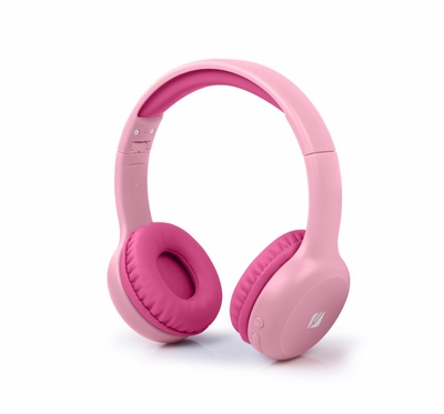 Muse M-215 BTP hoofdtelefoon/headset Hoofdtelefoons Draadloos Hoofdband Muziek Bluetooth Roze