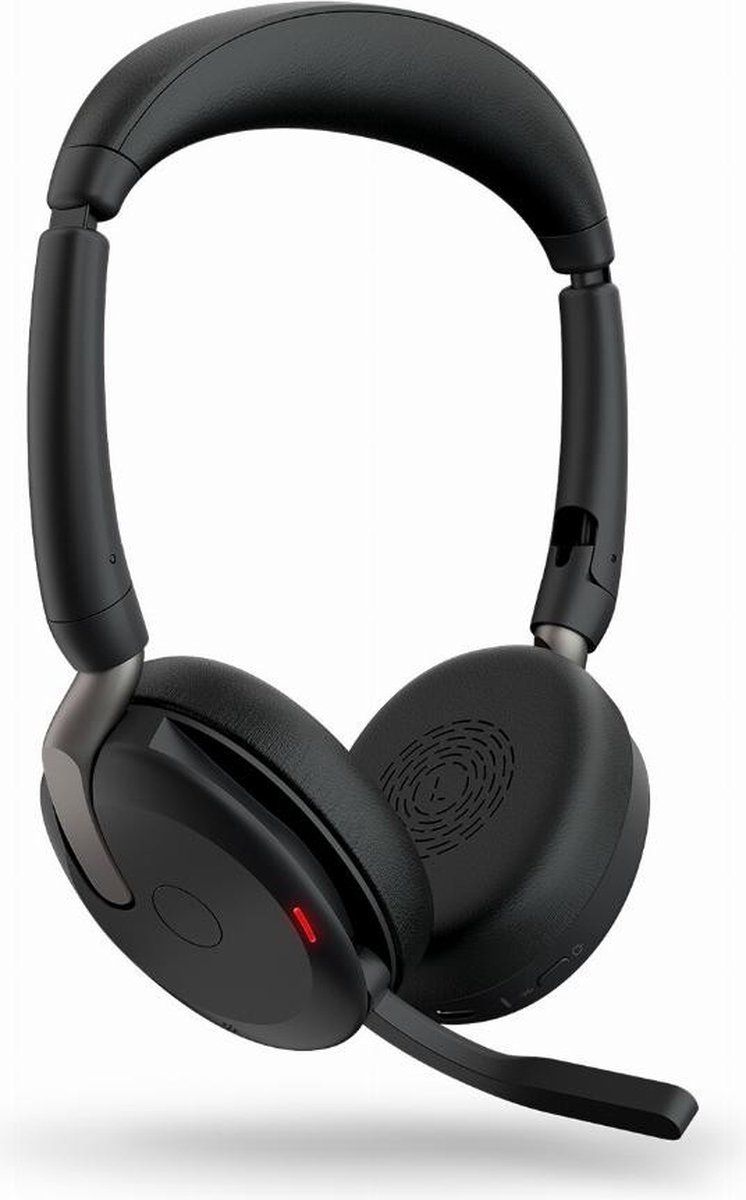 Bluetooth Headset with Microphone Jabra Evolve2 65 Flex Black