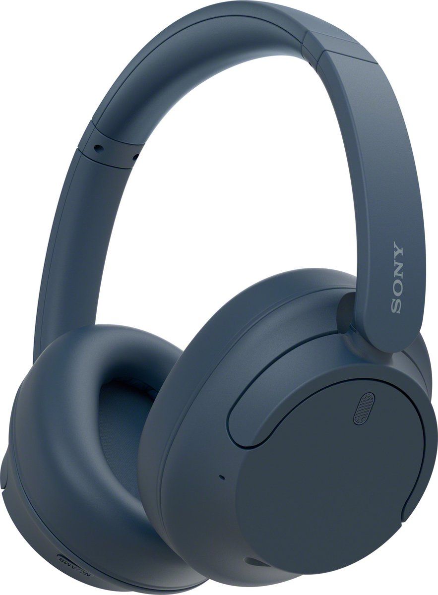 Sony WH-CH720 Headset Bedraad en draadloos Hoofdband Oproepen/muziek USB Type-C Bluetooth Blauw