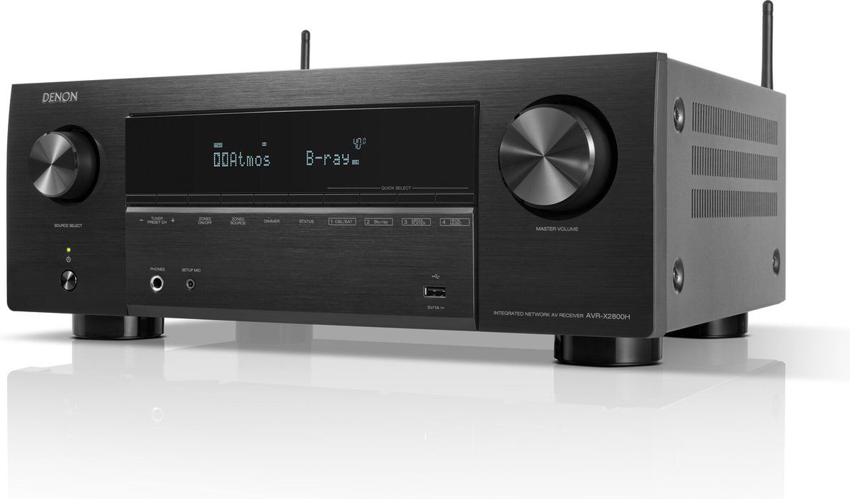 Denon AVR-X2800H Zwart