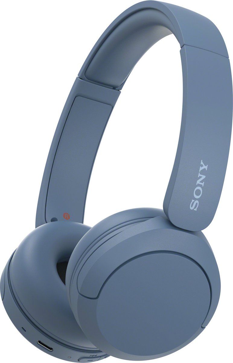 Sony WH-CH520 Headset Draadloos Hoofdband Oproepen/muziek USB Type-C Bluetooth Blauw