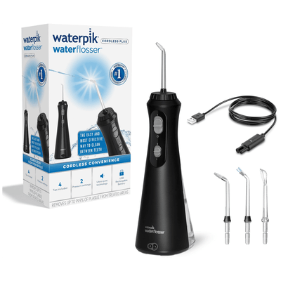 Waterpik Cordless Plus WaterflosserZwart (WP-492EU)
